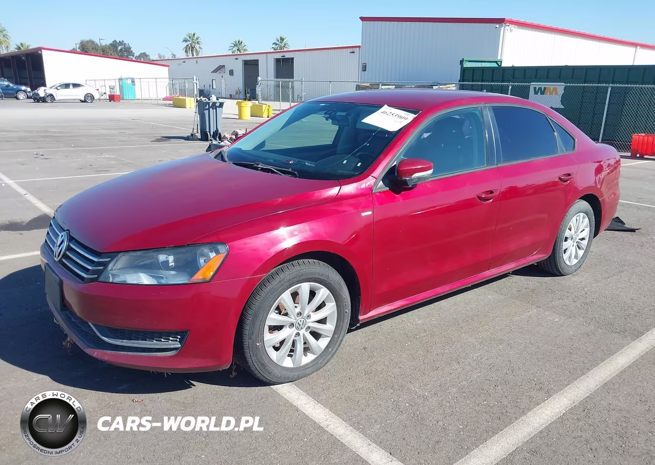 2015 Volkswagen Passat 1.8T Wolfsburg Edition VIN:1VWAT7A32FC056667 - 2