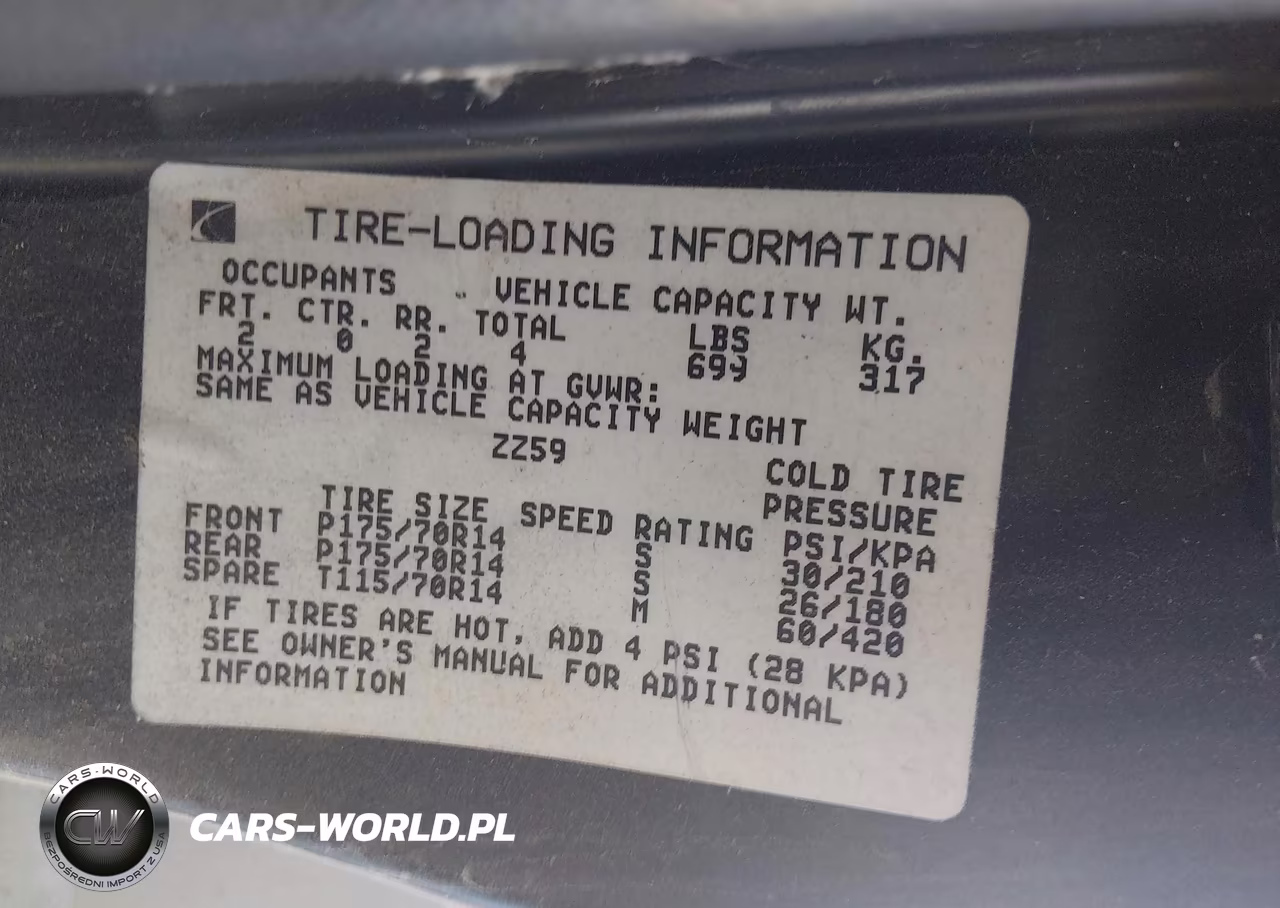1999 Saturn Sc1 VIN:1G8ZN1289XZ256932 - 7