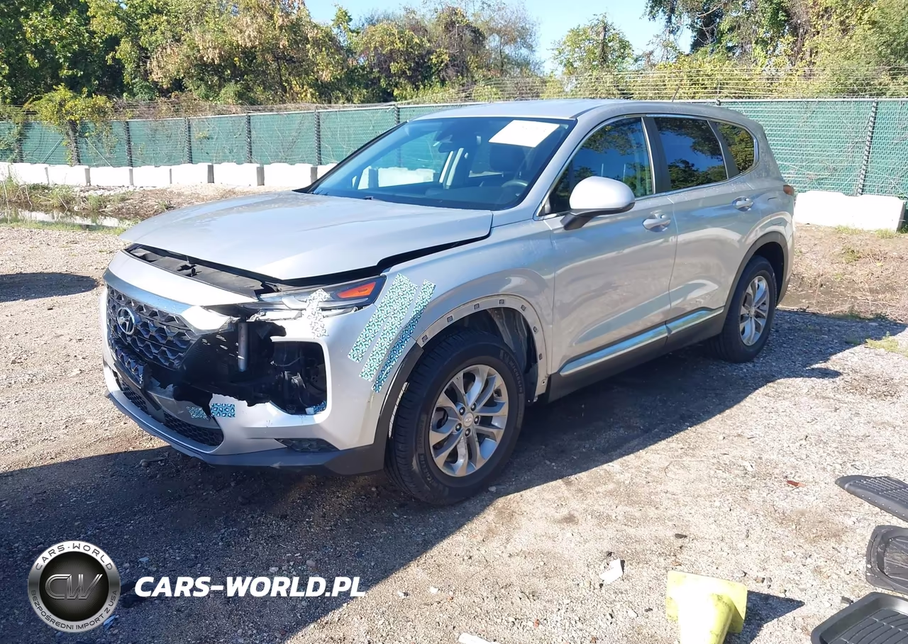 2019 Hyundai Santa Fe Se VIN:5NMS2CAD5KH012413 - 2
