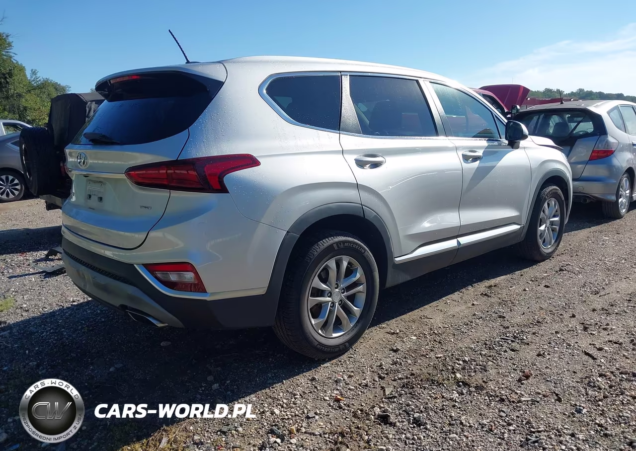 2019 Hyundai Santa Fe Se VIN:5NMS2CAD5KH012413 - 4