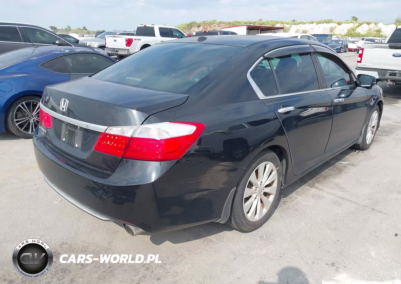 2014 Honda Accord Ex-L VIN:1HGCR2F82EA000287 - 4