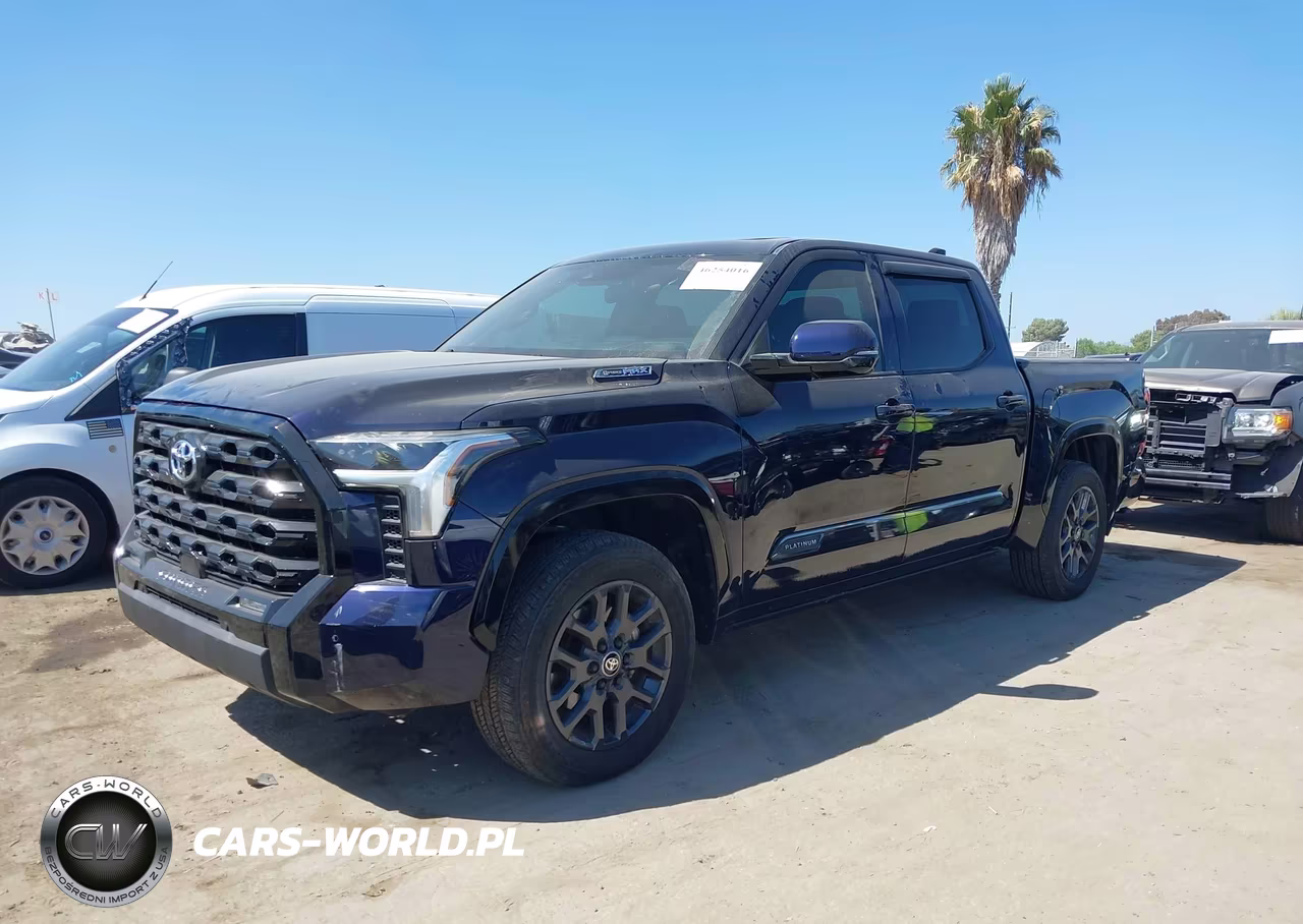 2025 Toyota Tundra Platinum Hv VIN:5TFNC5DB5SX100689 - 2