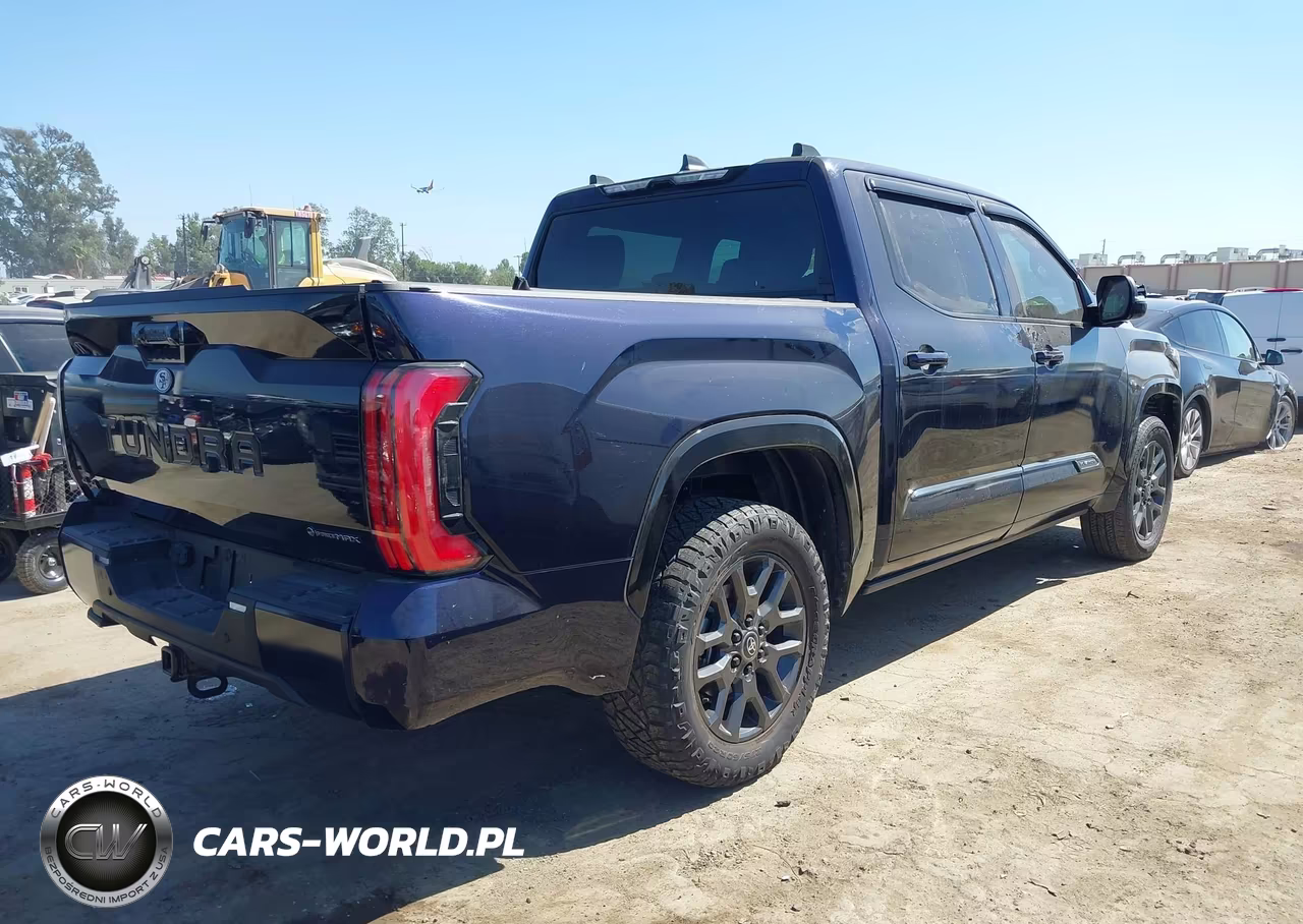 2025 Toyota Tundra Platinum Hv VIN:5TFNC5DB5SX100689 - 4