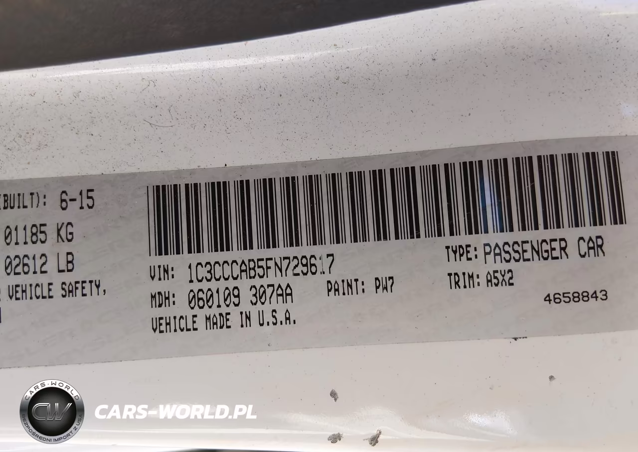 2015 Chrysler 200 Limited VIN:1C3CCCAB5FN729617 - 9