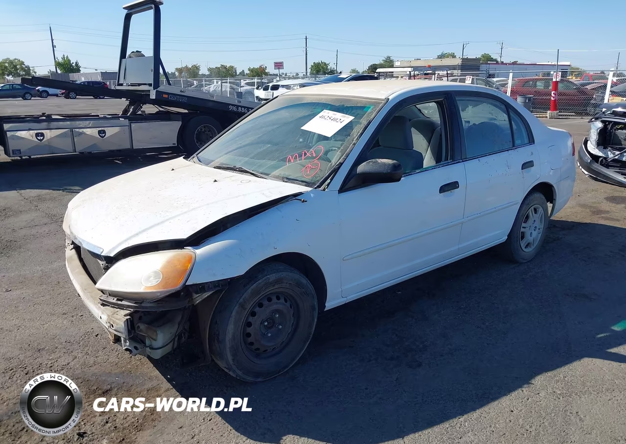 2001 Honda Civic Lx VIN:2HGES16541H510360 - 2