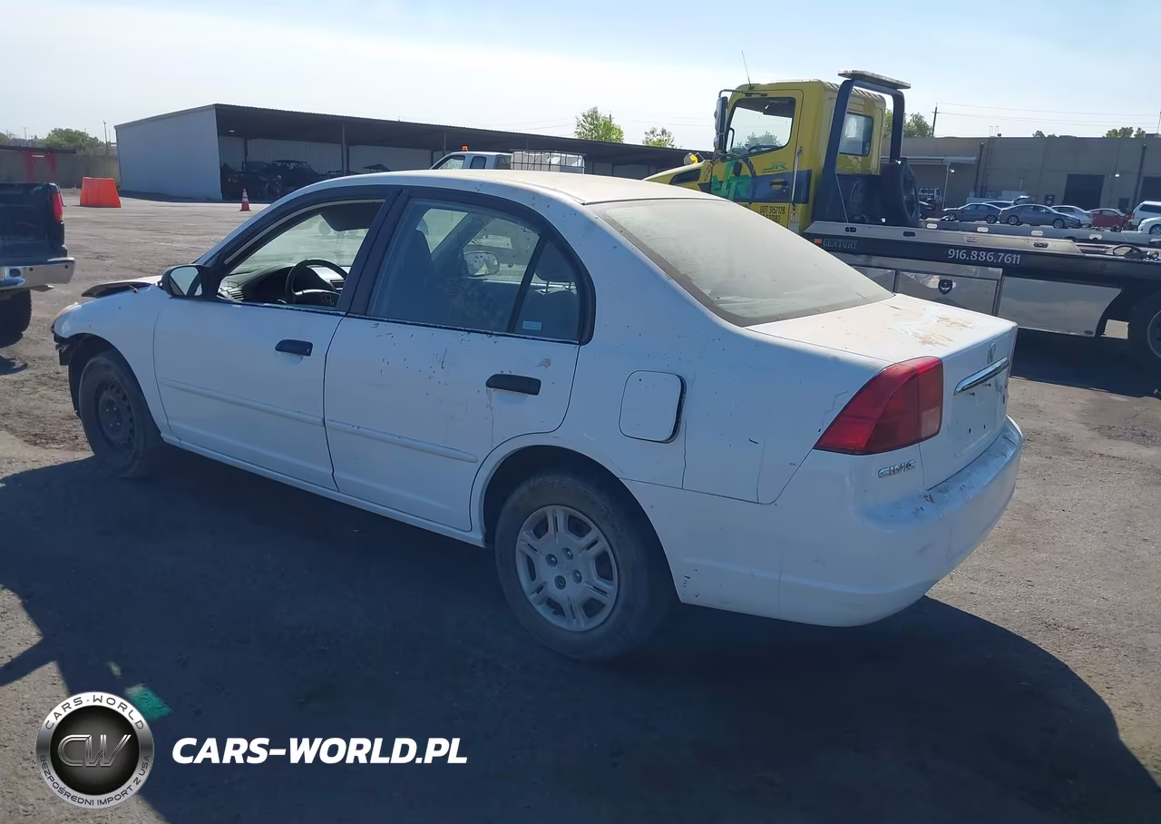 2001 Honda Civic Lx VIN:2HGES16541H510360 - 3