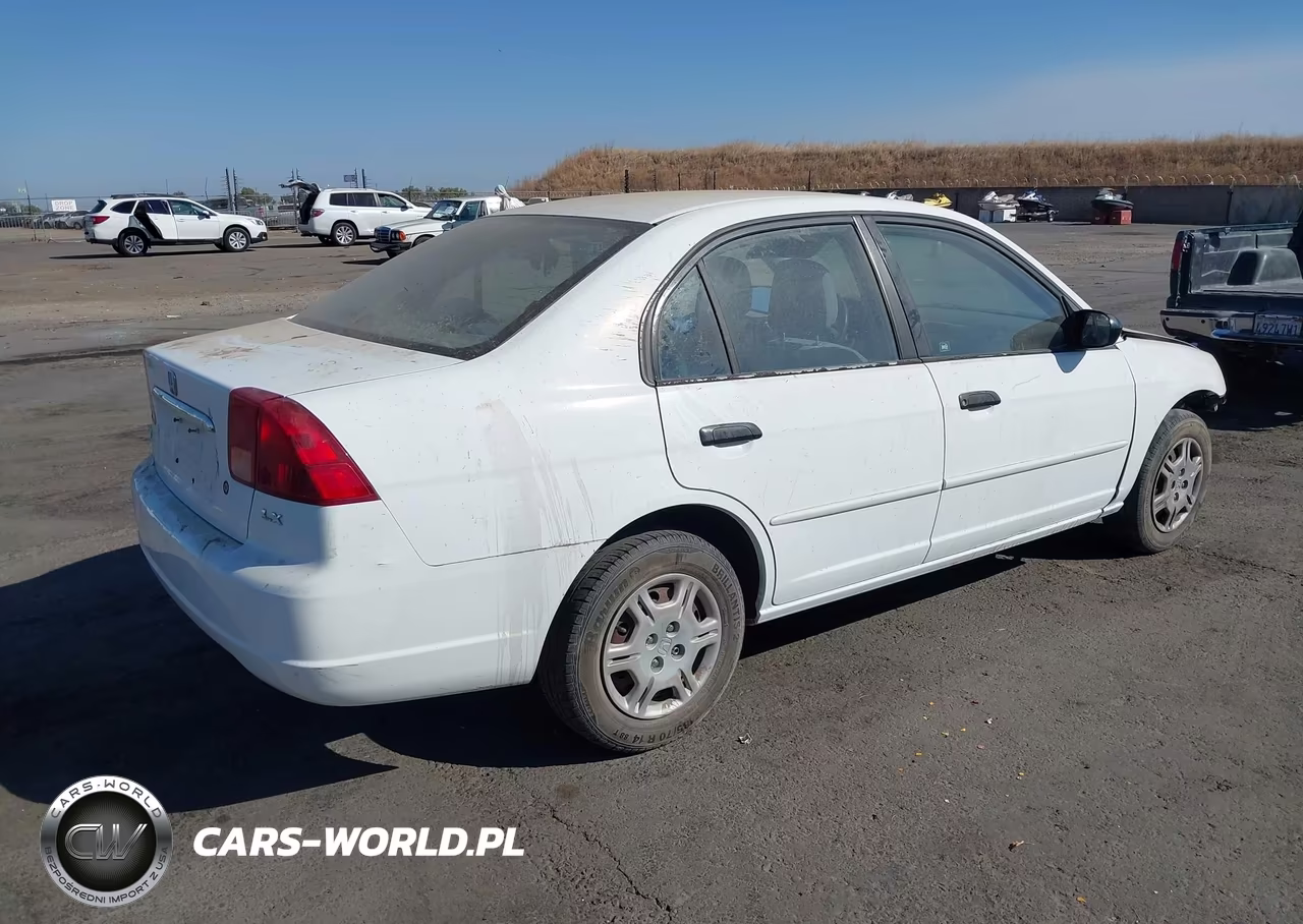 2001 Honda Civic Lx VIN:2HGES16541H510360 - 4