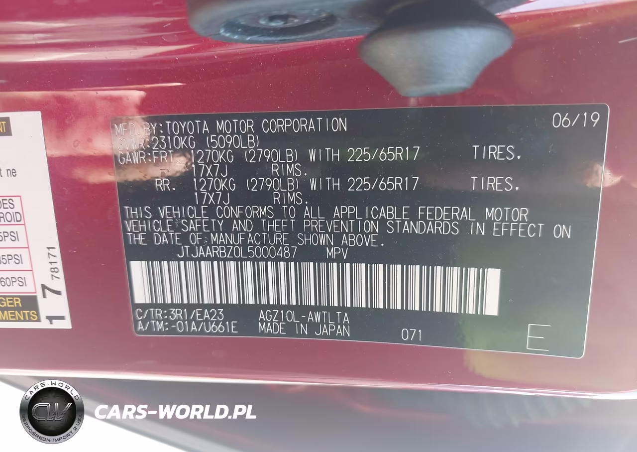 2020 Lexus Nx 300 VIN:JTJAARBZ0L5000487 - 9
