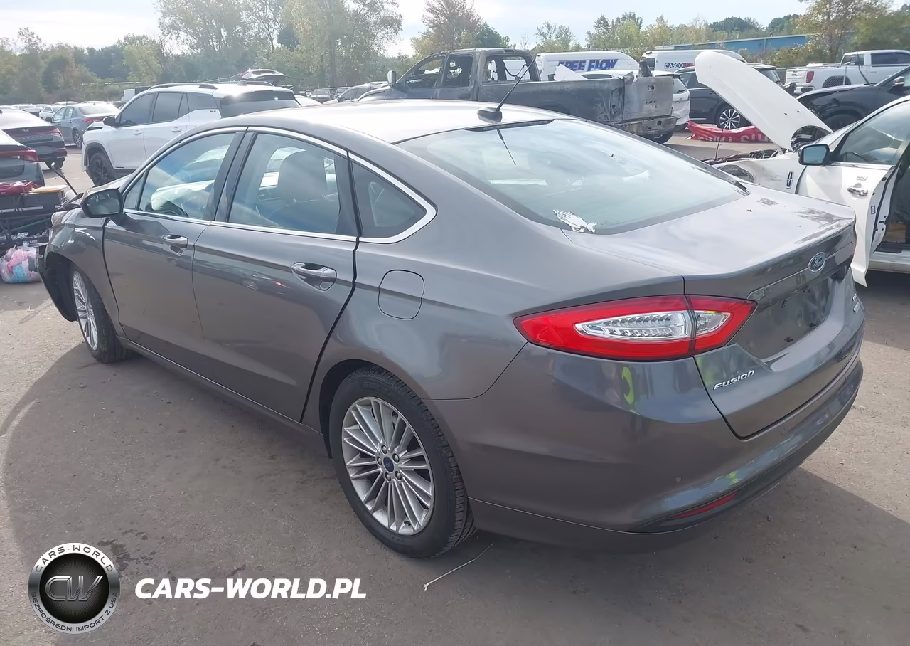 2014 Ford Fusion Se VIN:3FA6P0HD9ER120163 - 3