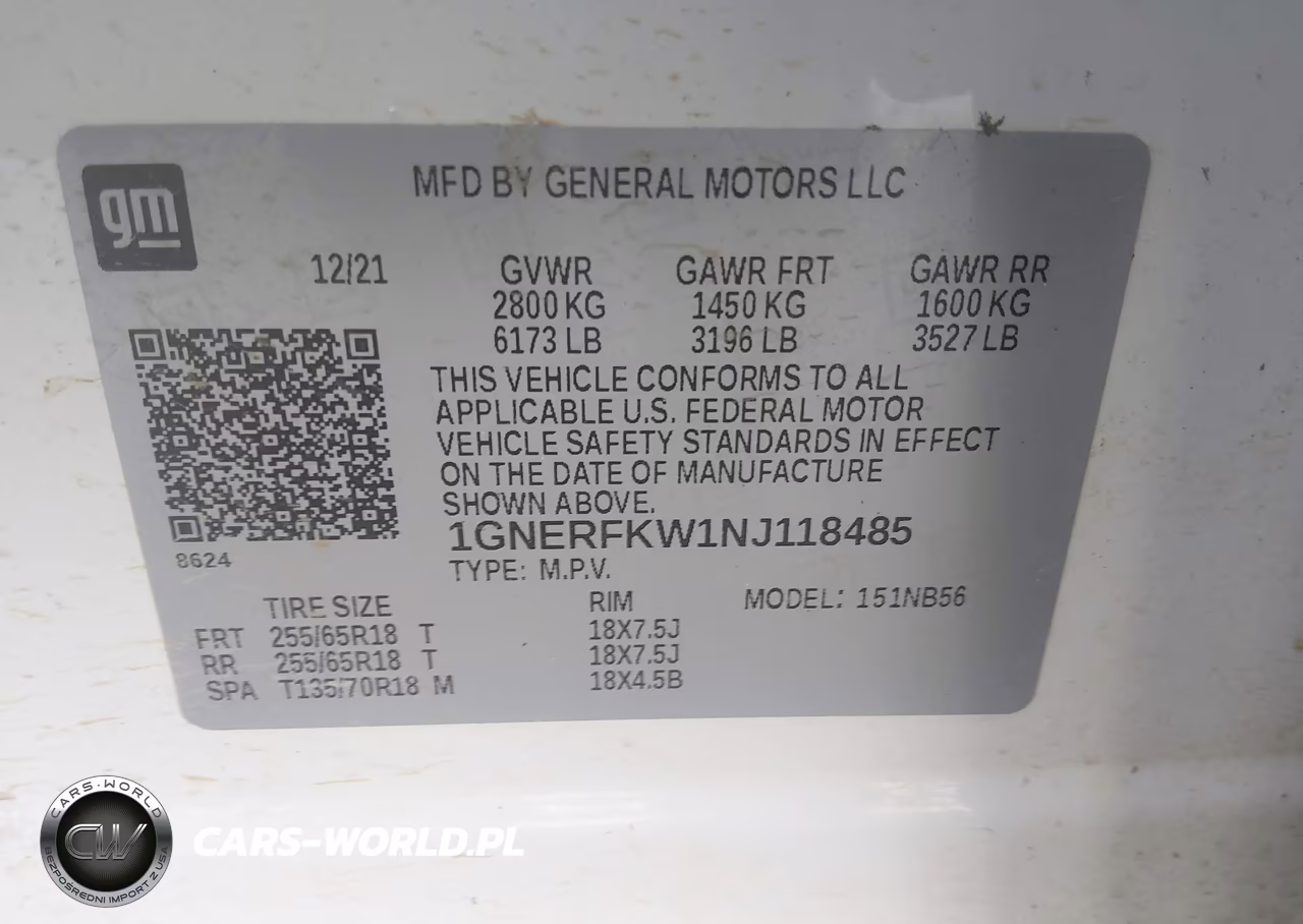 2022 Chevrolet Traverse Ls VIN:1GNERFKW1NJ118485 - 9