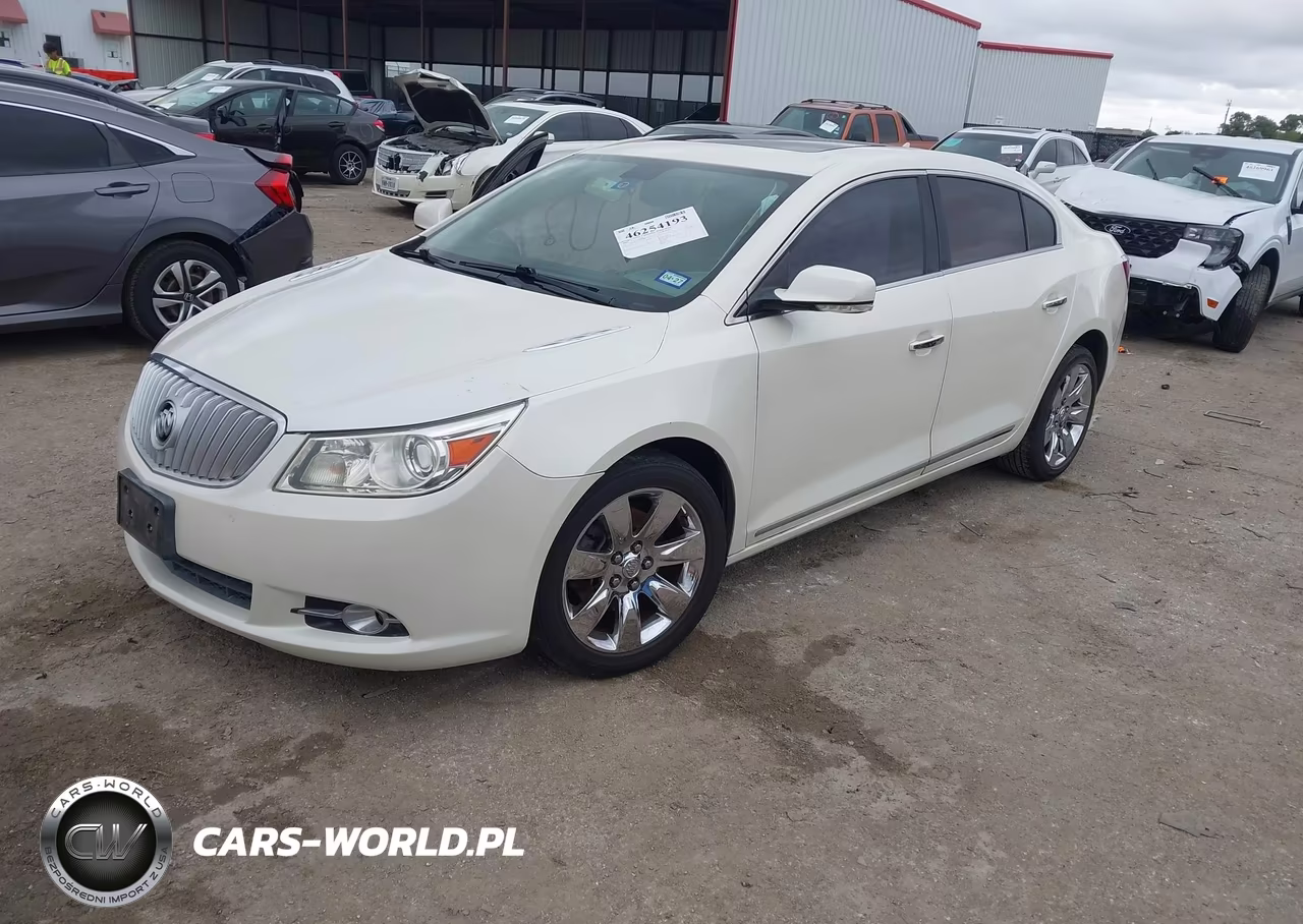 2010 Buick Lacrosse Cxs VIN:1G4GE5EV7AF193386 - 2
