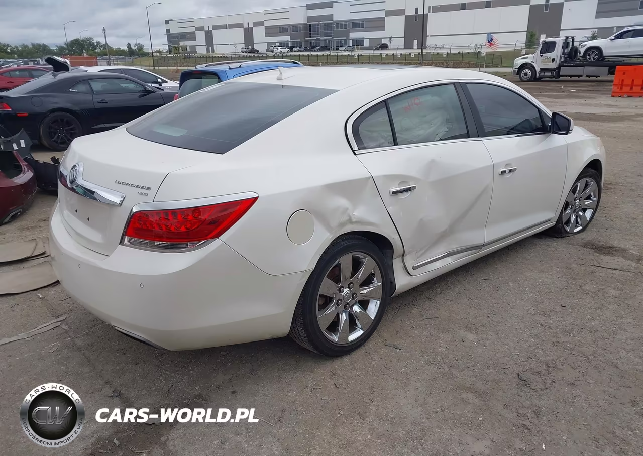 2010 Buick Lacrosse Cxs VIN:1G4GE5EV7AF193386 - 4