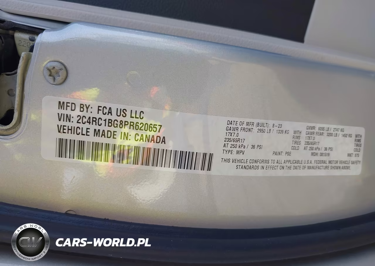 2023 Chrysler Pacifica Touring L VIN:2C4RC1BG8PR620657 - 9