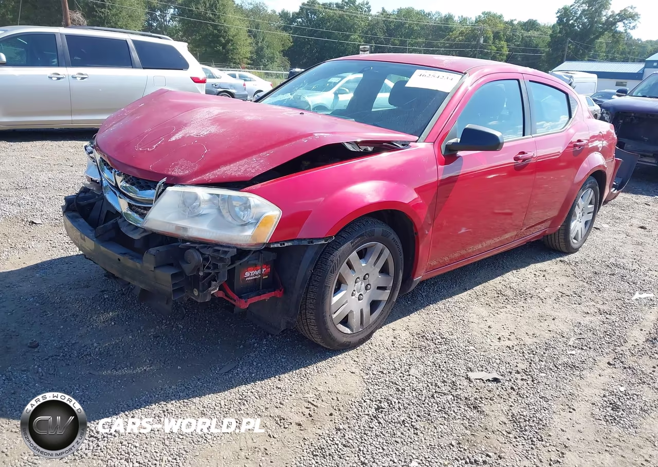 2014 Dodge Avenger Se VIN:1C3CDZAB4EN127130 - 2