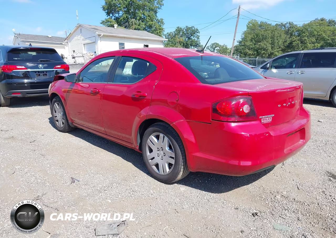 2014 Dodge Avenger Se VIN:1C3CDZAB4EN127130 - 3