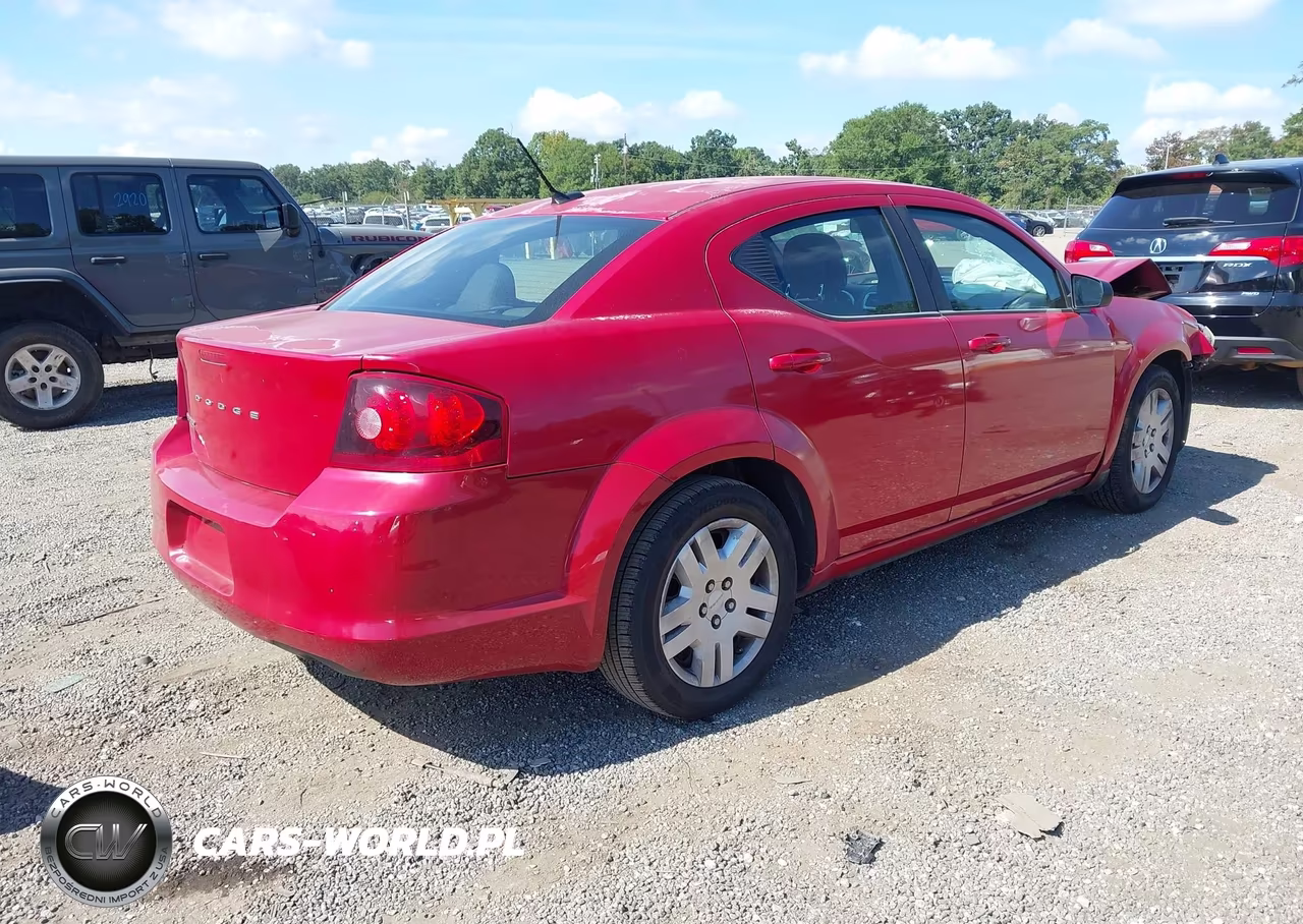 2014 Dodge Avenger Se VIN:1C3CDZAB4EN127130 - 4