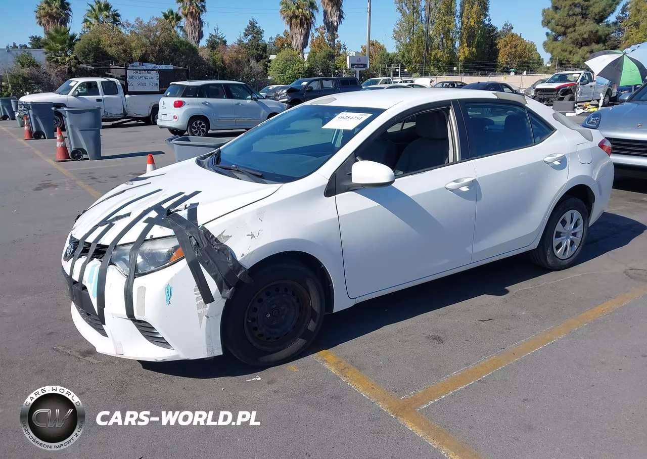 2016 Toyota Corolla L VIN:5YFBURHE0GP377946 - 2