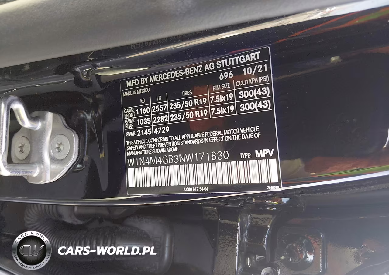 2022 Mercedes-Benz Glb 250 VIN:W1N4M4GB3NW171830 - 9