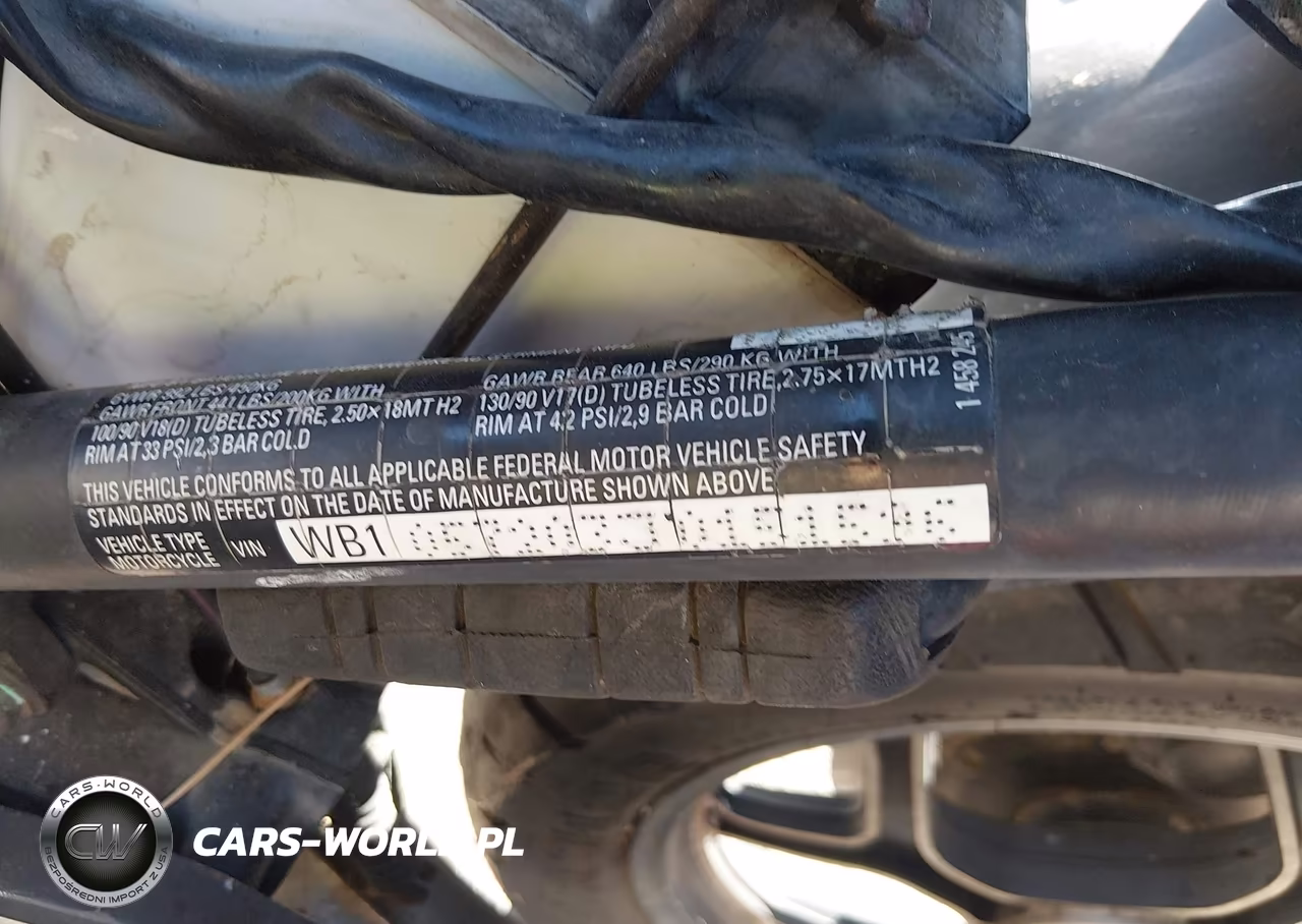 1988 BMW K75 S VIN:WB1057203J0151596 - 10
