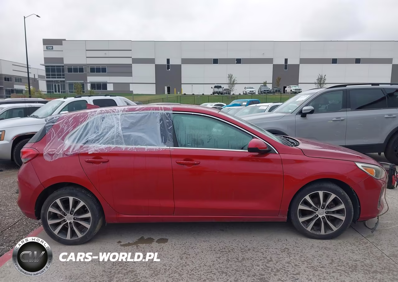 2018 Hyundai Elantra Gt VIN:KMHH35LE3JU012647 - 12