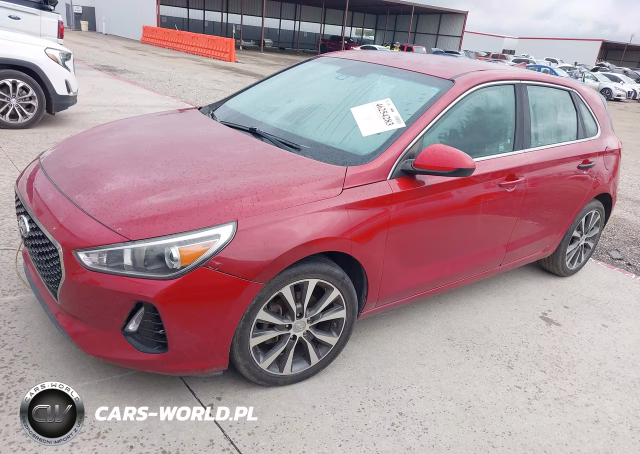 2018 Hyundai Elantra Gt VIN:KMHH35LE3JU012647 - 2