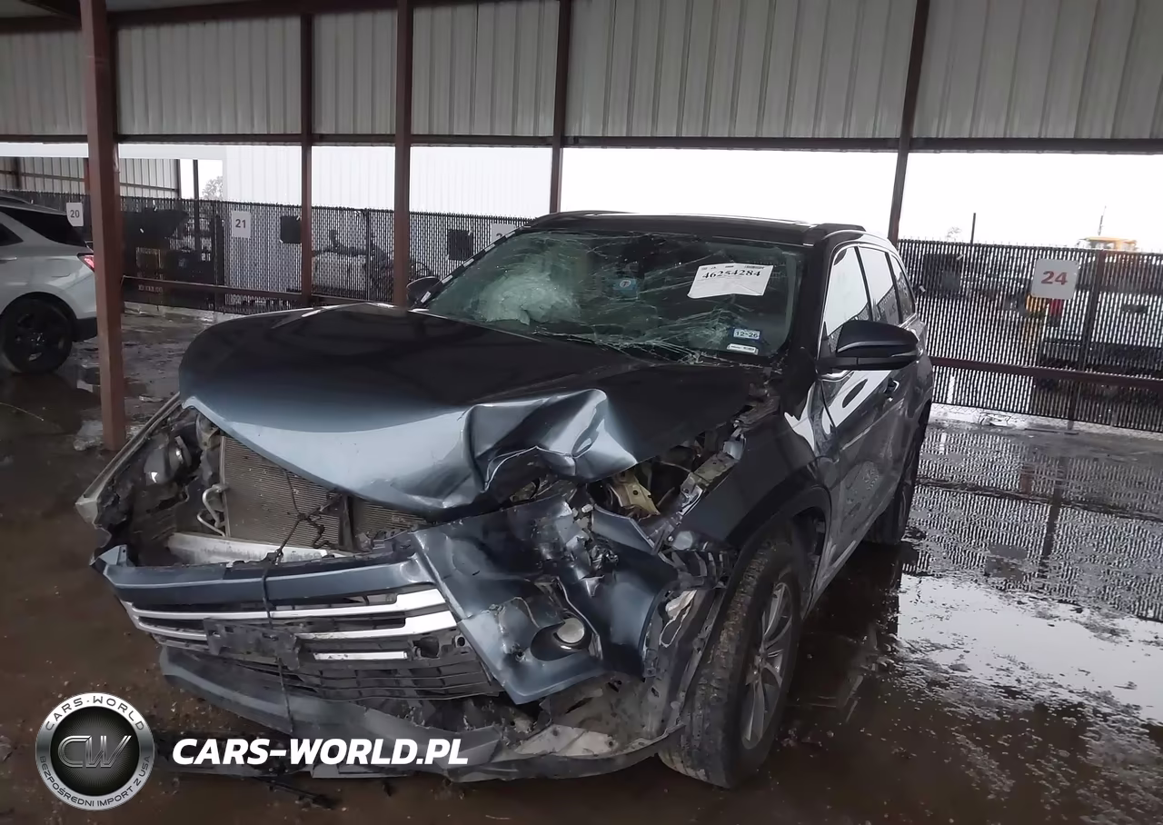 2019 Toyota Highlander Xle VIN:5TDKZRFH3KS305783 - 2