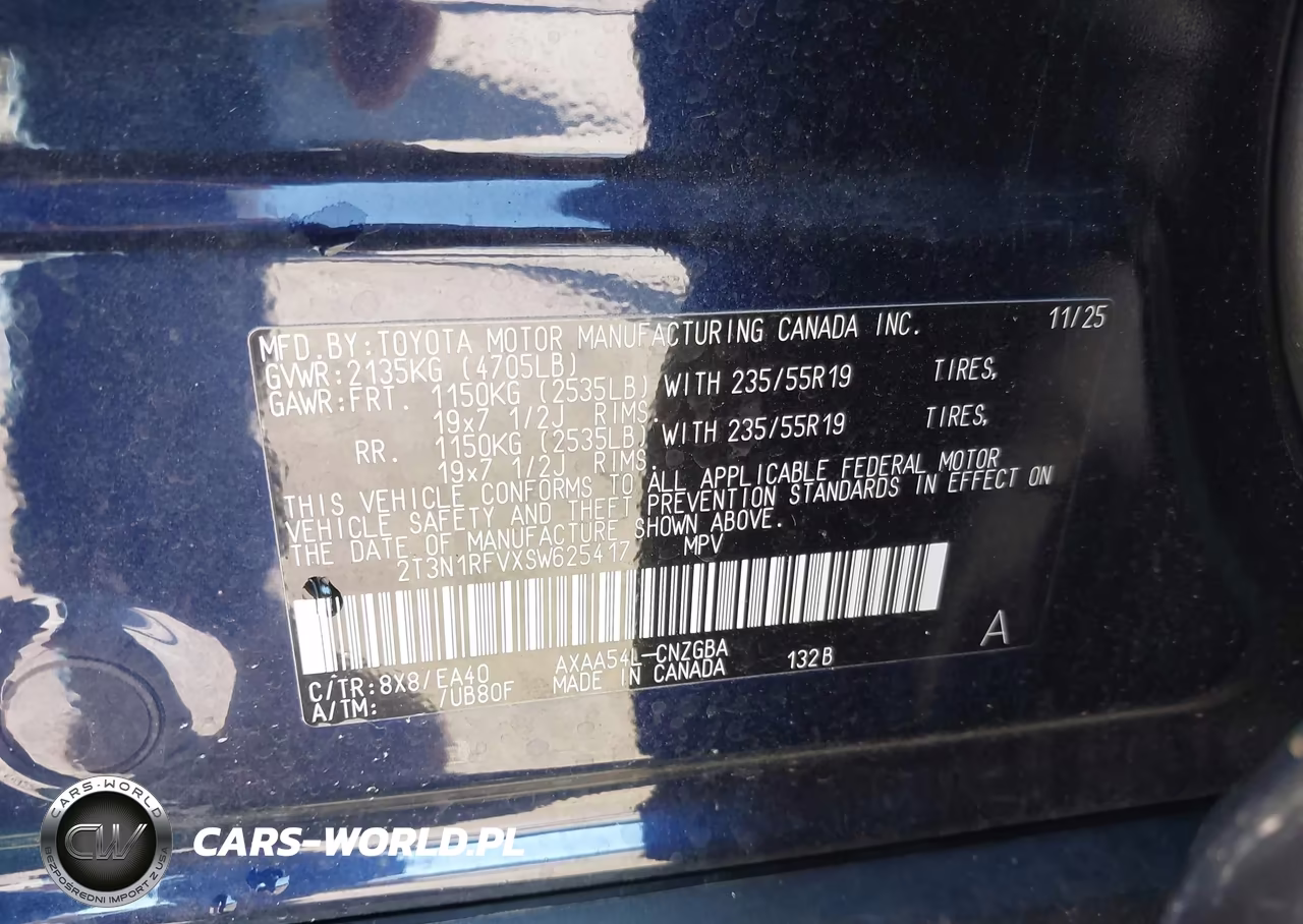 2025 Toyota Rav4 Limited VIN:2T3N1RFVXSW625417 - 9