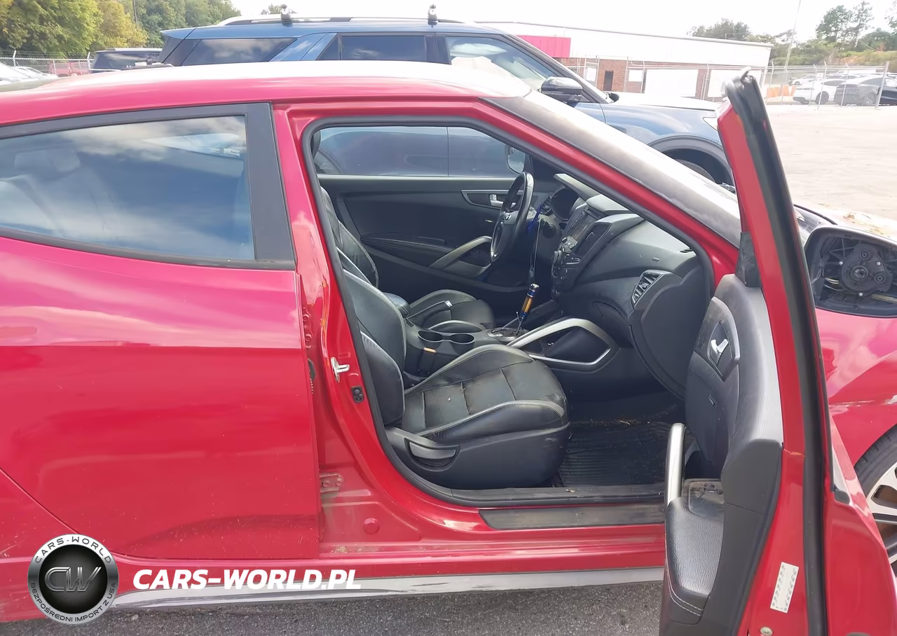 2016 Hyundai Veloster Turbo VIN:KMHTC6AE6GU279891 - 5
