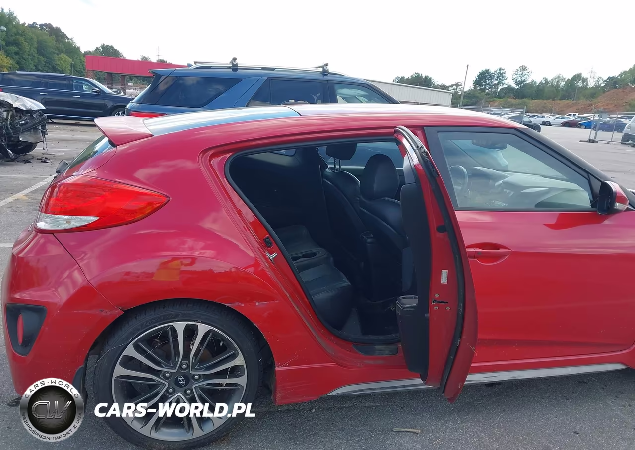 2016 Hyundai Veloster Turbo VIN:KMHTC6AE6GU279891 - 8