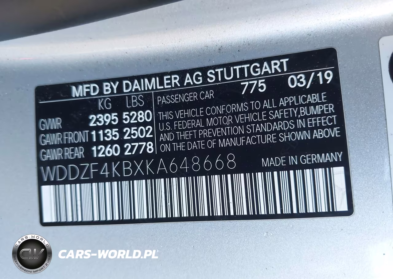 2019 Mercedes-Benz E 300 4Matic VIN:WDDZF4KBXKA648668 - 9