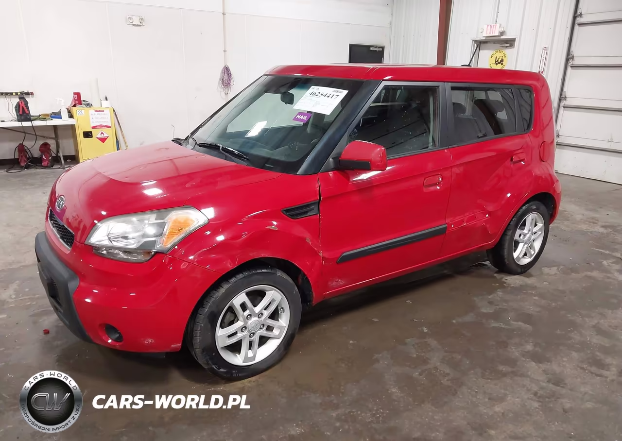 2010 Kia Soul + VIN:KNDJT2A24A7036807 - 2