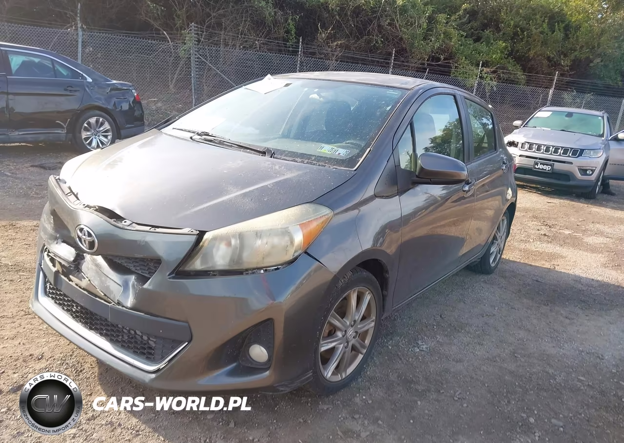 2012 Toyota Yaris Se VIN:JTDKTUD38CD501212 - 2