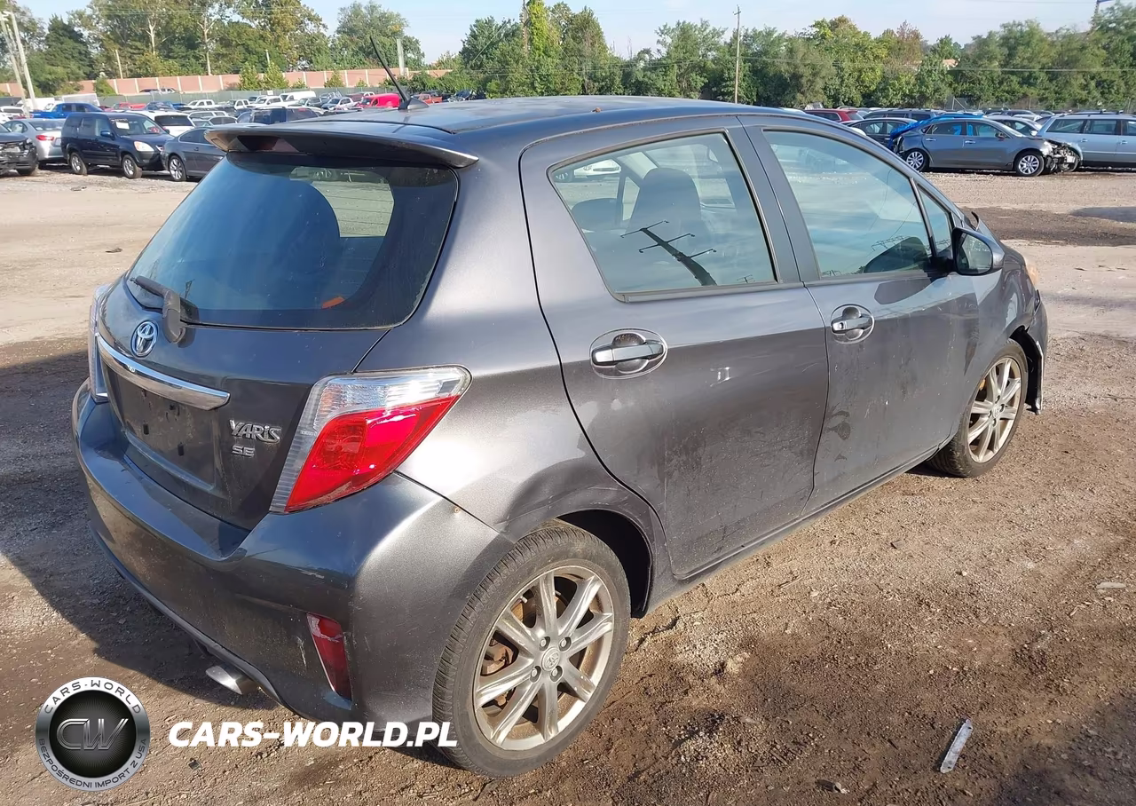 2012 Toyota Yaris Se VIN:JTDKTUD38CD501212 - 4