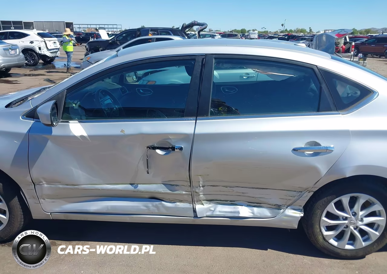 2019 Nissan Sentra Sv VIN:3N1AB7AP0KY315329 - 14
