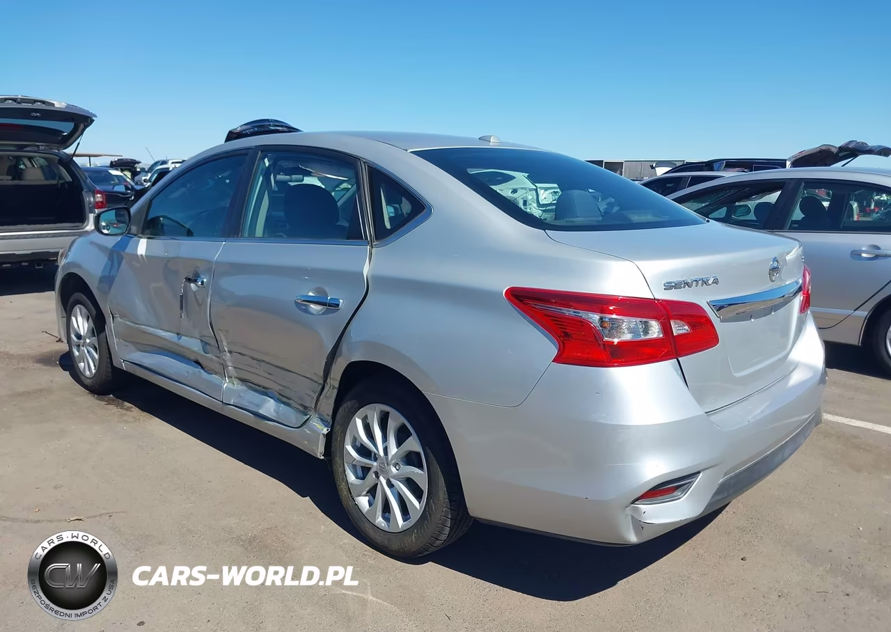 2019 Nissan Sentra Sv VIN:3N1AB7AP0KY315329 - 3