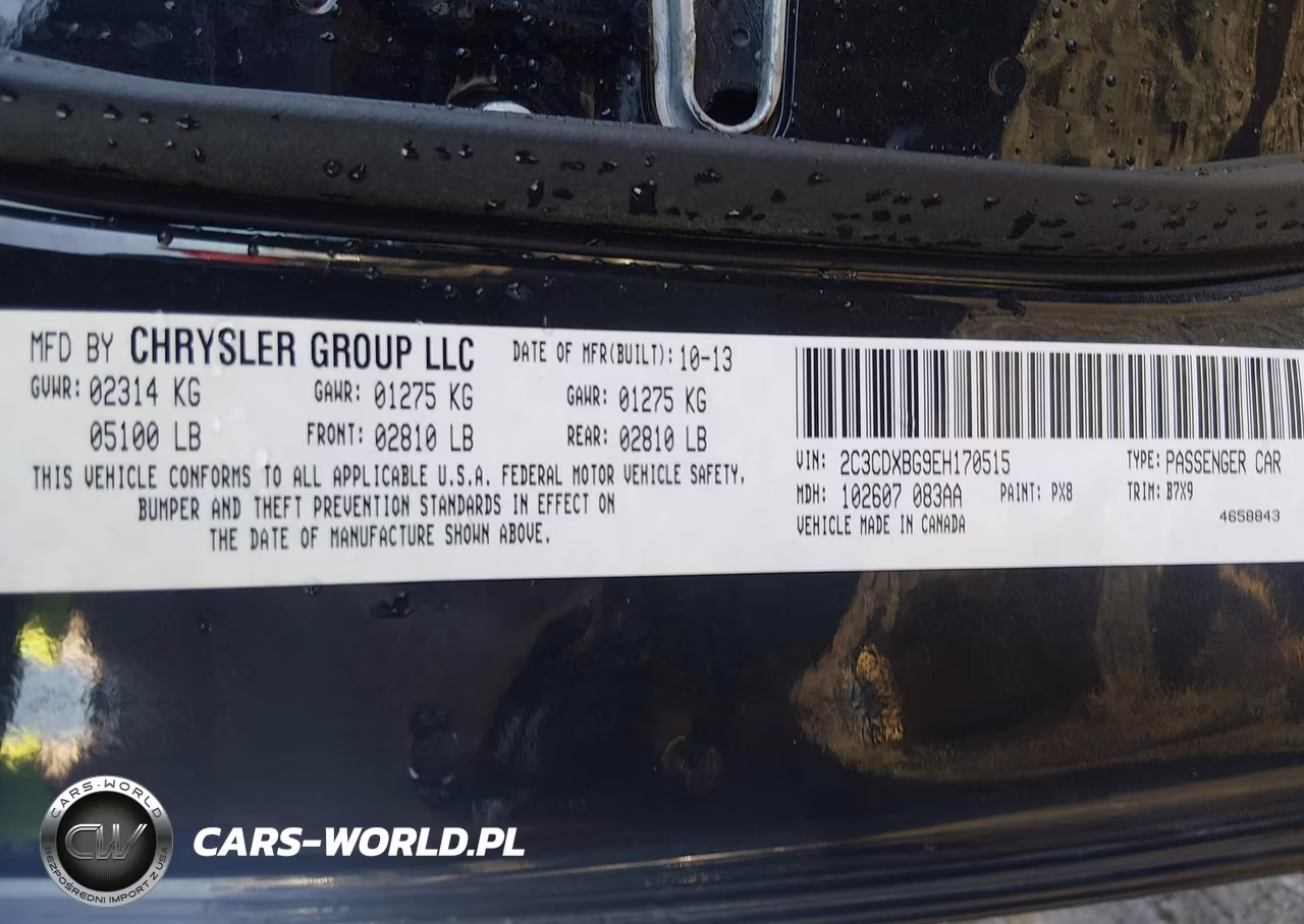 2014 Dodge Charger Se VIN:2C3CDXBG9EH170515 - 9
