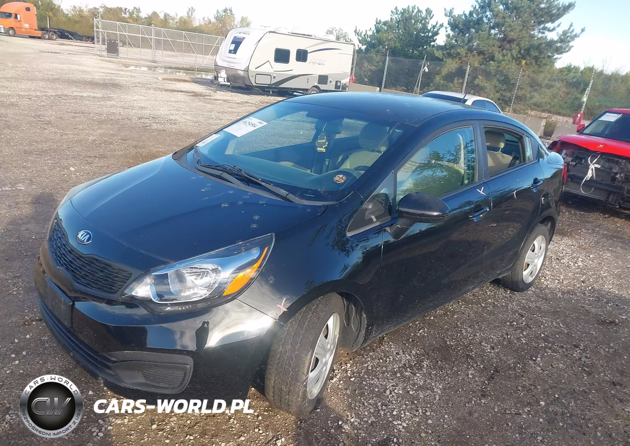2013 Kia Rio Lx VIN:KNADM4A37D6308515 - 2