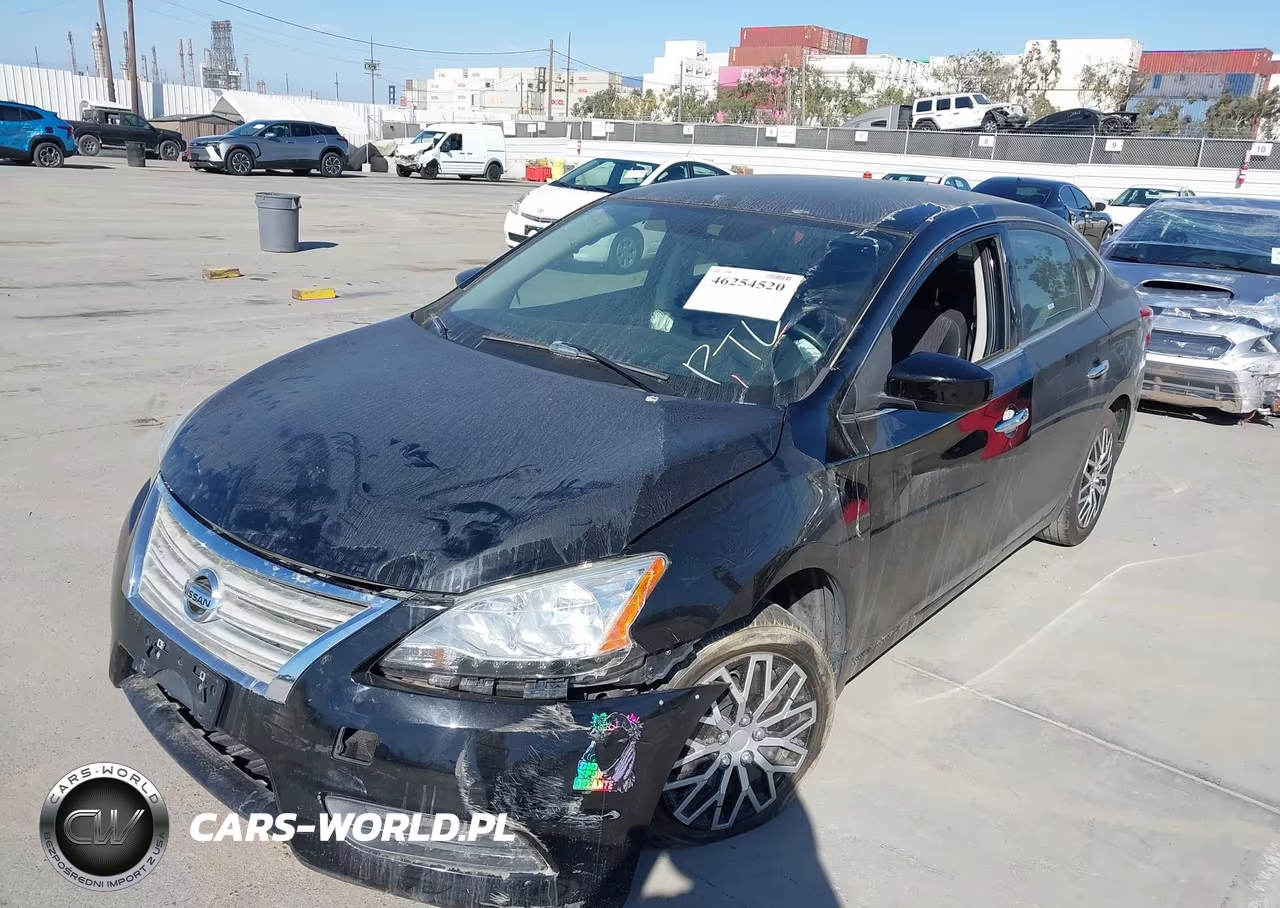 2015 Nissan Sentra Sv VIN:3N1AB7AP6FY347529 - 2
