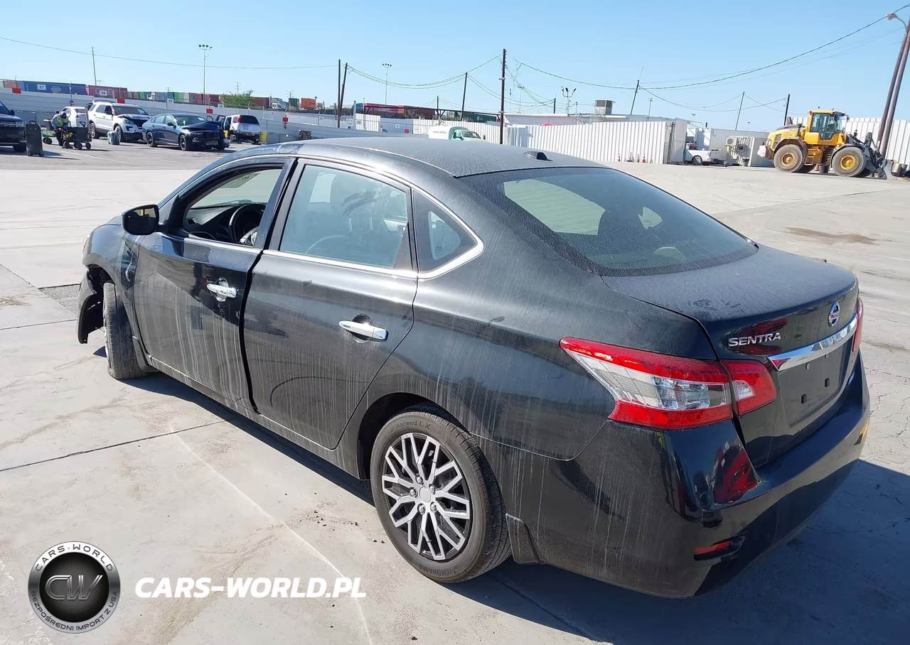 2015 Nissan Sentra Sv VIN:3N1AB7AP6FY347529 - 3