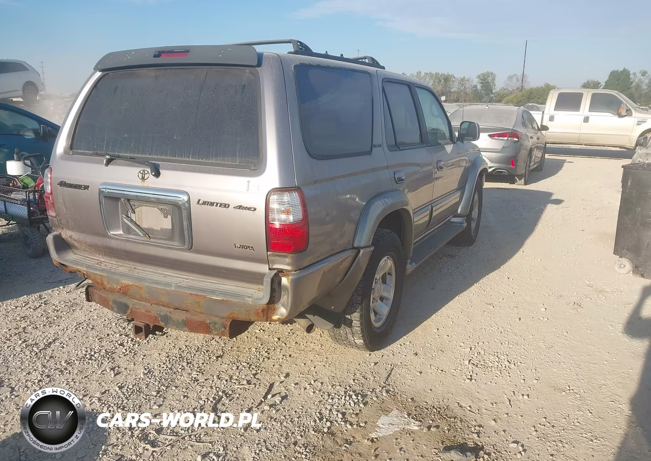 2002 Toyota 4Runner Limited V6 VIN:JT3HN87R929062443 - 4