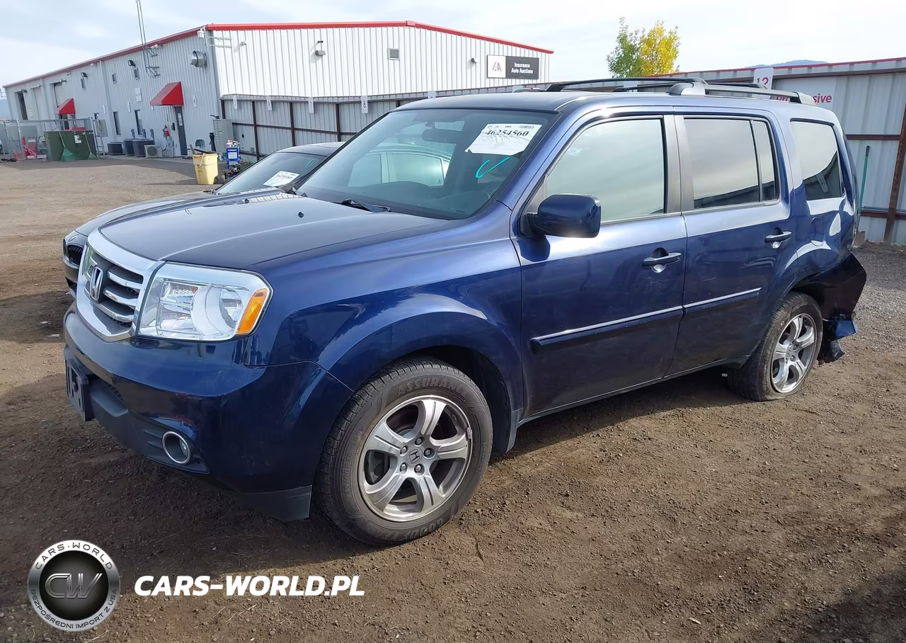 2014 Honda Pilot Ex VIN:5FNYF4H47EB011246 - 2