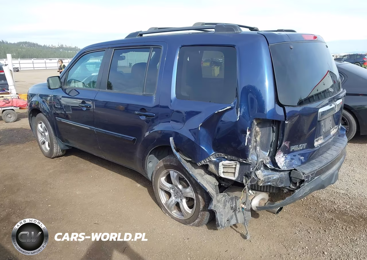 2014 Honda Pilot Ex VIN:5FNYF4H47EB011246 - 3