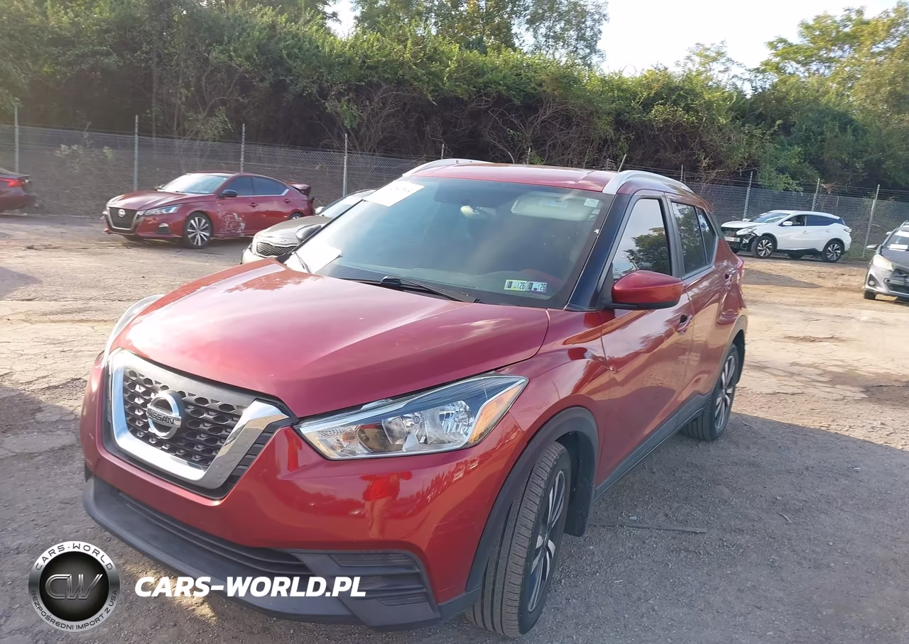 2019 Nissan Kicks Sv VIN:3N1CP5CU4KL545583 - 2
