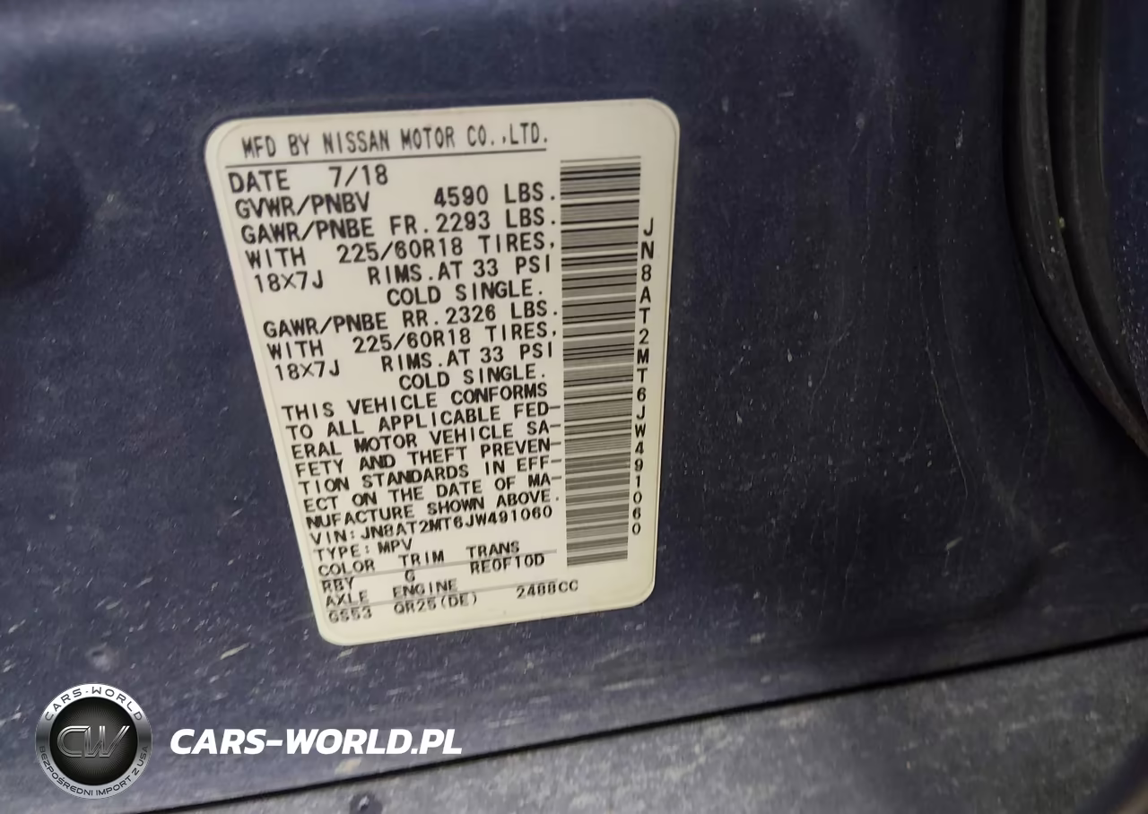 2018 Nissan Rogue Sl VIN:JN8AT2MT6JW491060 - 9