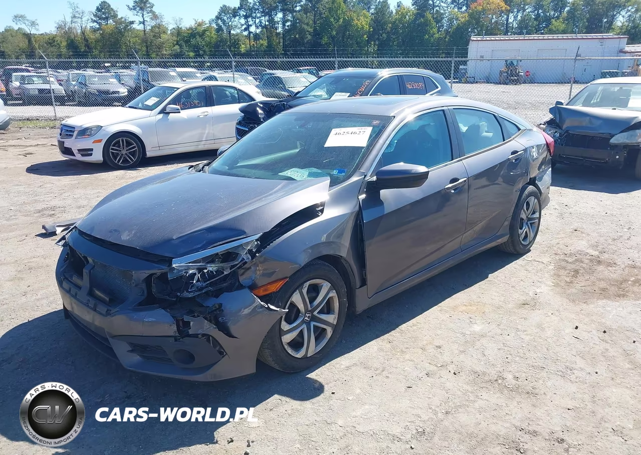 2017 Honda Civic Ex VIN:2HGFC2F70HH536599 - 2