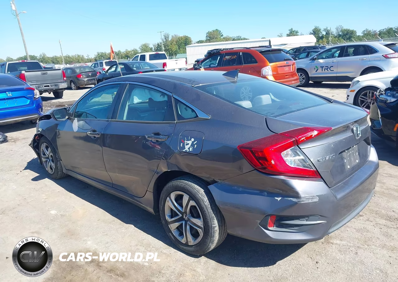 2017 Honda Civic Ex VIN:2HGFC2F70HH536599 - 3