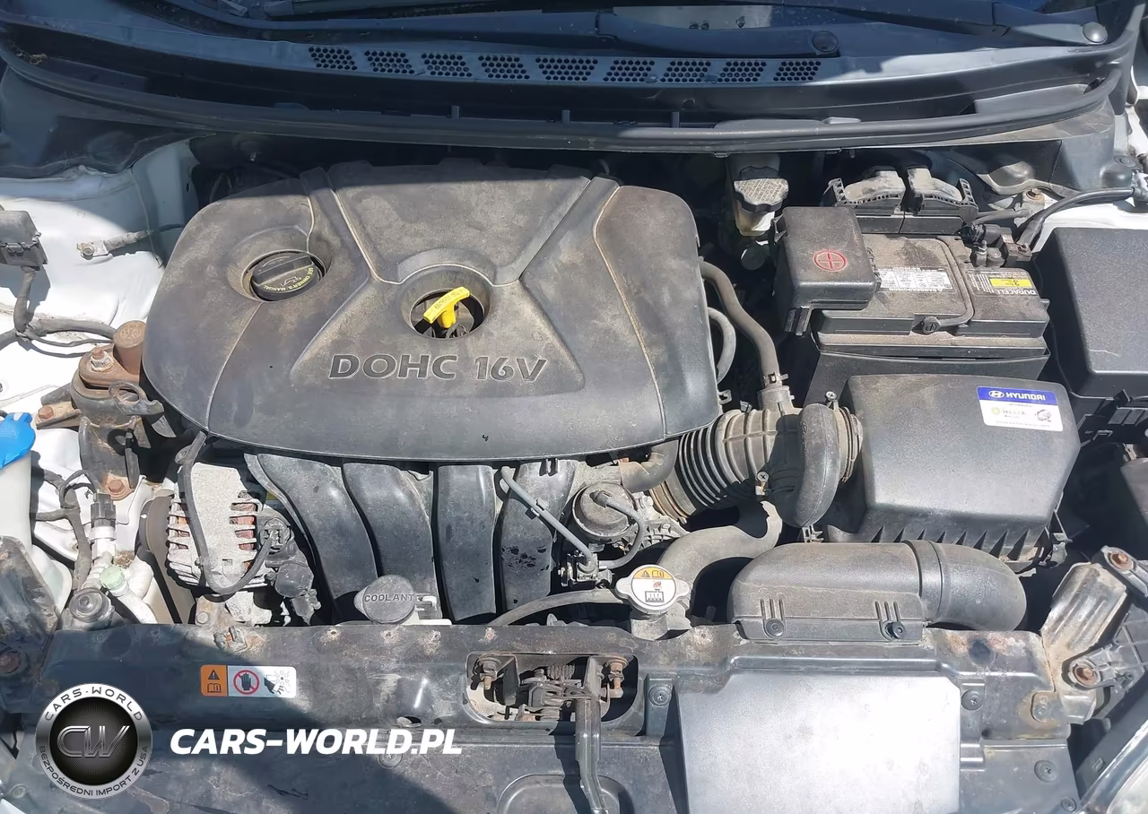 2013 Hyundai Elantra Gls VIN:KMHDH4AE9DU925818 - 10