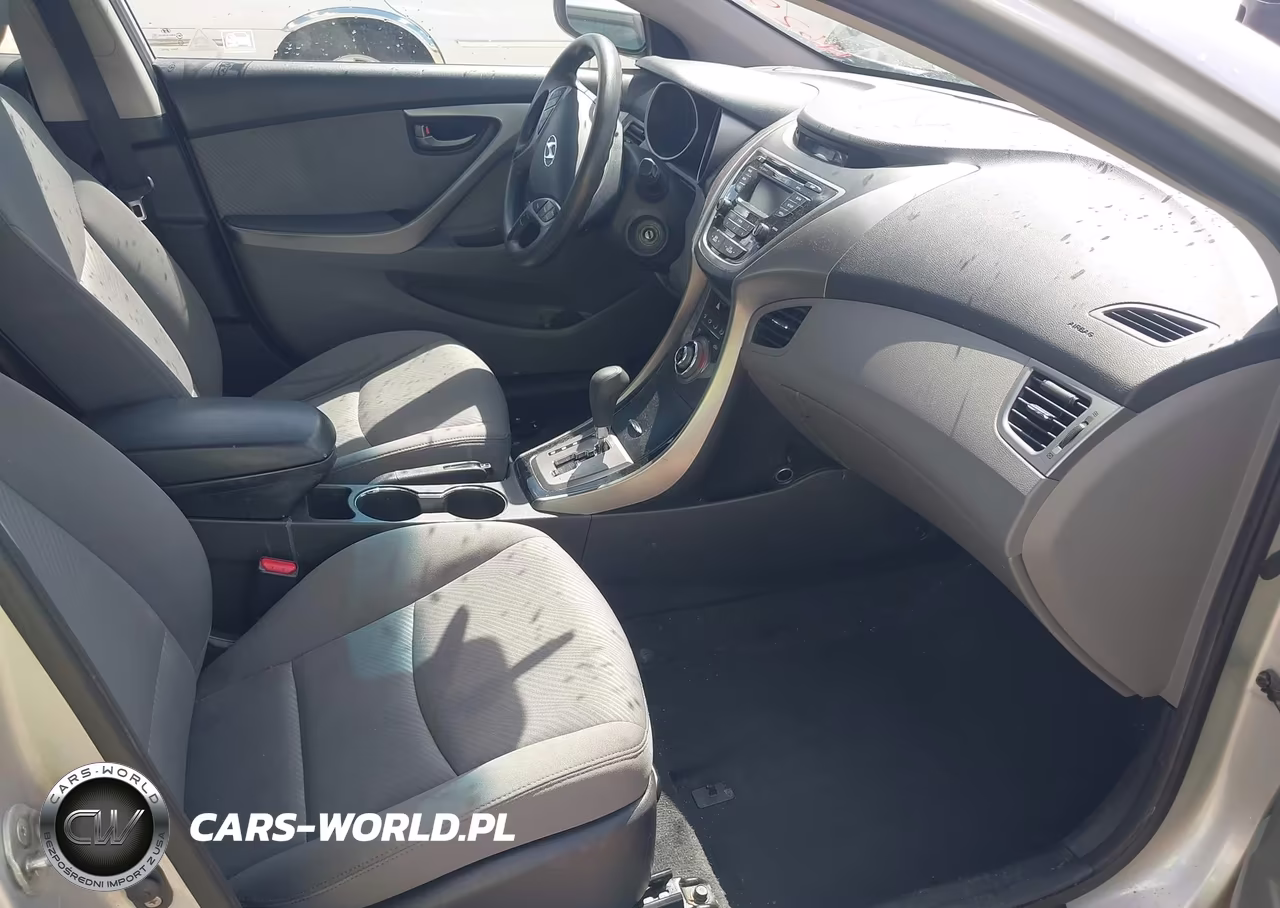 2013 Hyundai Elantra Gls VIN:KMHDH4AE9DU925818 - 5