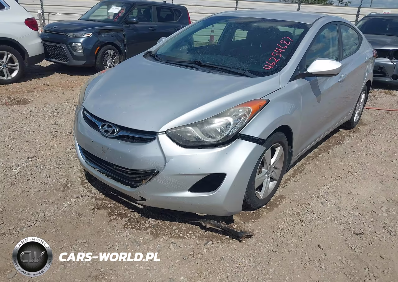 2013 Hyundai Elantra Gls VIN:KMHDH4AE9DU925818 - 6