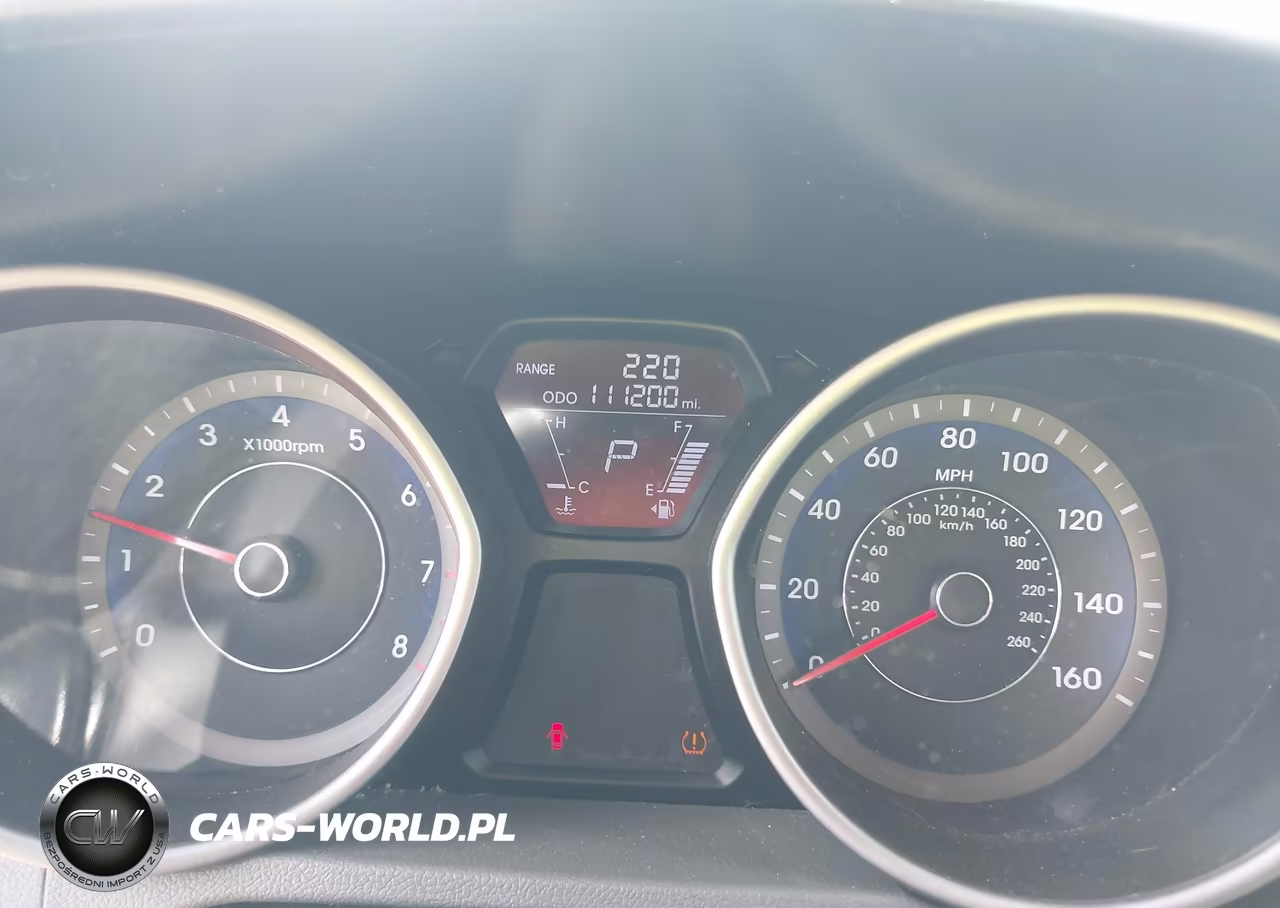 2013 Hyundai Elantra Gls VIN:KMHDH4AE9DU925818 - 7